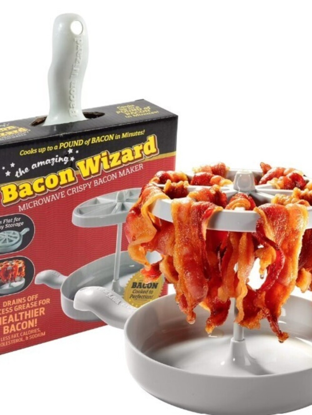 BRAND NEW: BACON WIZARD MICROWAVE BACON COOKER